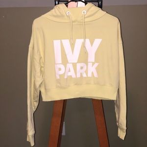 Beyoncé’s Ivy Park Neon Cropped Hoodie